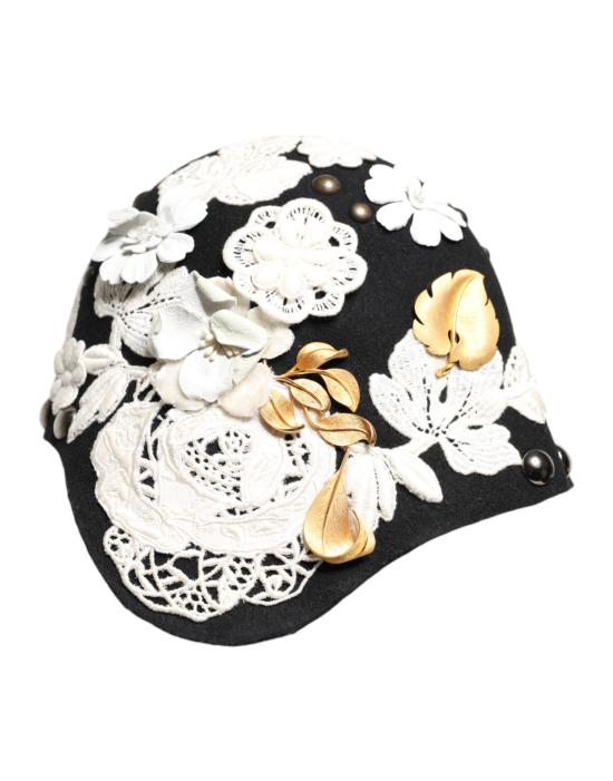  돌체앤가바나 이어플랩 캡 HAT9649 BLACK - DOLCE & GABBANA