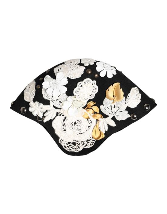  돌체앤가바나 이어플랩 캡 HAT9649 BLACK - DOLCE & GABBANA
