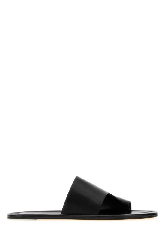26SS 더로우 뮬/슬리퍼 F1777SN65 BLK BLACK