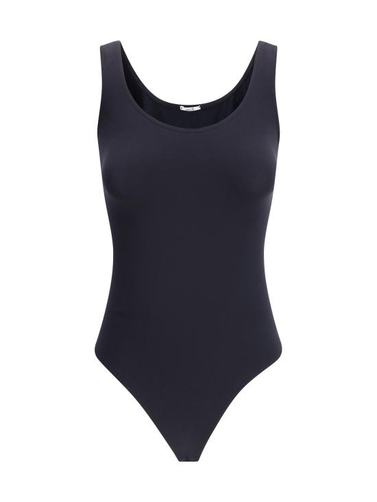 26FW 월포드 바디수트 티셔츠 77123 7005 BLACK