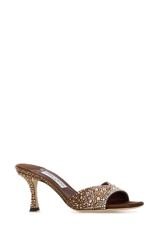 26SS 지미추 뮬/슬리퍼 SKYE70DKX BROHONMIX BRONZE - JIMMY CHOO