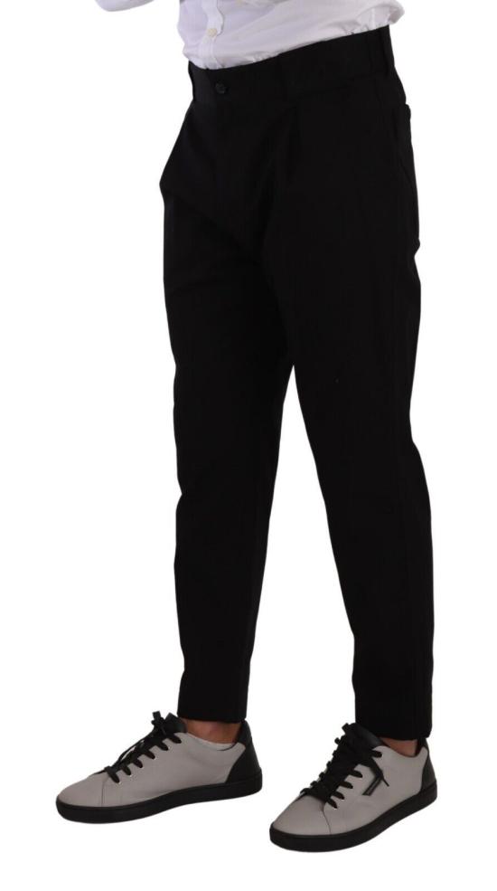  돌체앤가바나 스트레이트 팬츠 PAN72755 BLACK - DOLCE & GABBANA
