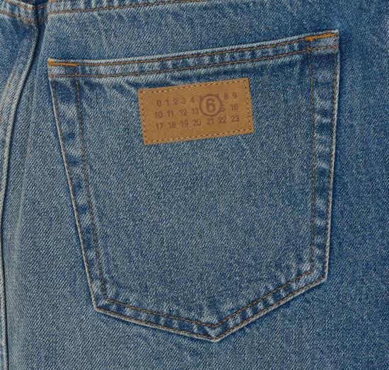26FW MM6 메종마르지엘라 데님 스커트 S52MC0028 M30058965 Blue - MM6 MAISON MARGIELA