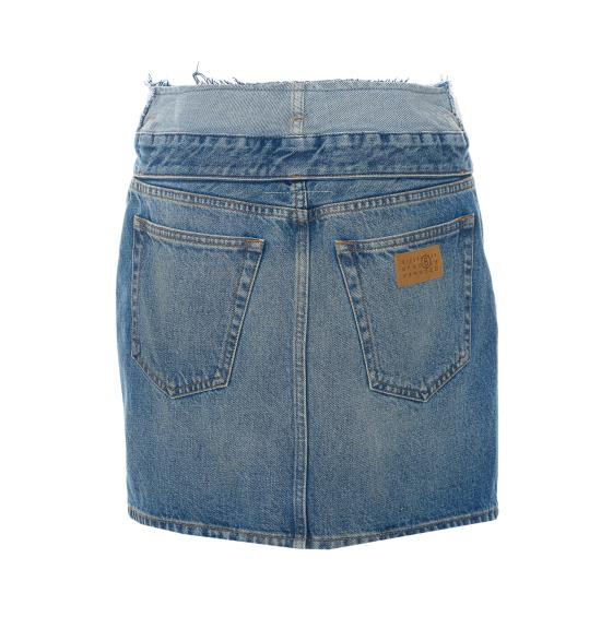 26FW MM6 메종마르지엘라 데님 스커트 S52MC0028 M30058965 Blue - MM6 MAISON MARGIELA