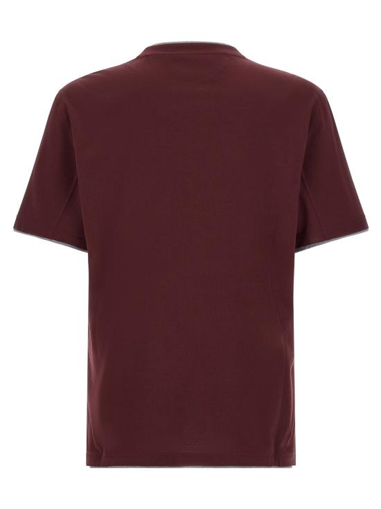 26FW 브루넬로 쿠치넬리 탑 BR337704BM BORDEAUX - BRUNELLO CUCINELLI