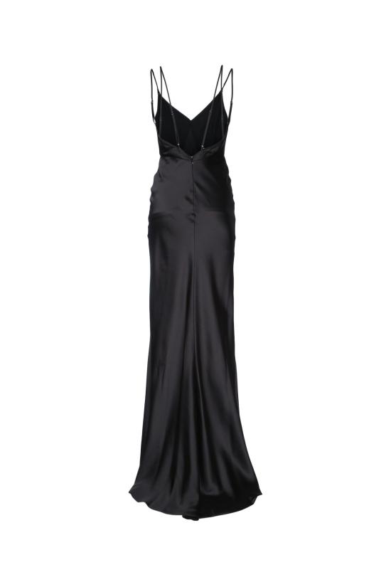 26SS 엘리자베타프랜치 롱 원피스 ABR3362E2 110 BLACK - ELISABETTA FRANCHI