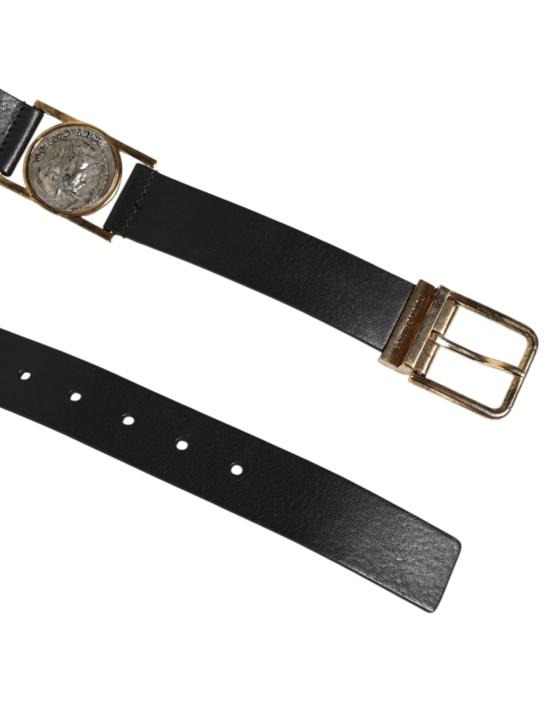  돌체앤가바나 가죽 벨트 BEL9533 BLACK - DOLCE & GABBANA