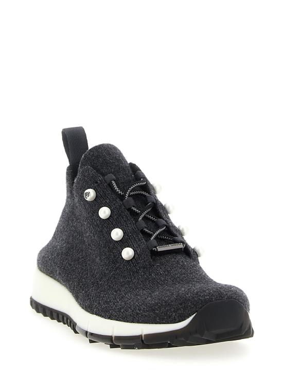 25FW 지미추 스니커즈 JI314494BM BLACK