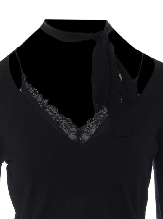 26FW 핑코 스웨터 107775 A3O1Z99 Black - PINKO