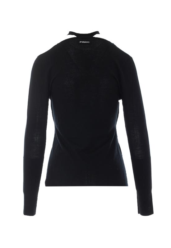 26FW 핑코 스웨터 107775 A3O1Z99 Black - PINKO