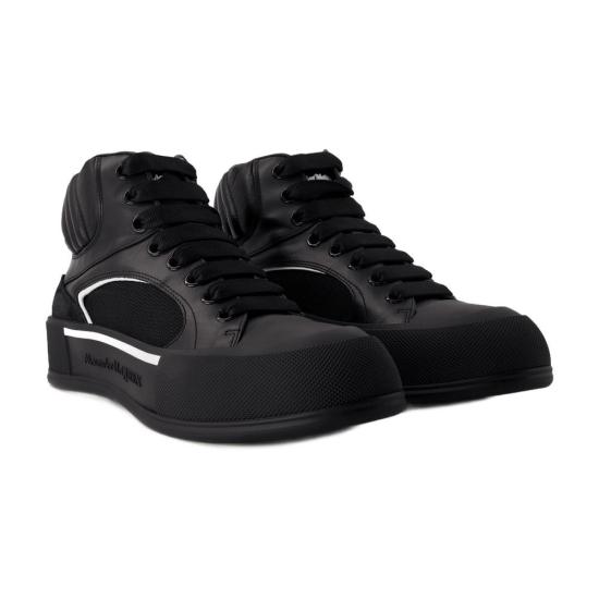  알렉산더 맥퀸 스니커즈 CONFIG AMQS21025 BLACK - ALEXANDER MCQUEEN