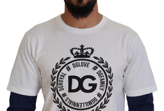  돌체앤가바나 긴팔 티셔츠 TSH83633 WHITE - DOLCE & GABBANA