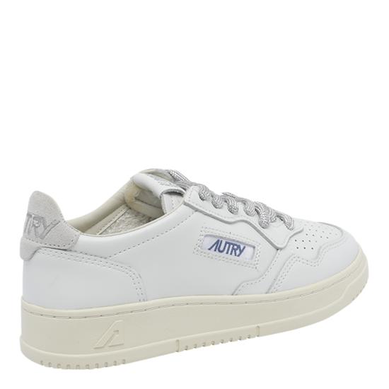 26FW 오트리 메달리스트 로우 레더 스니커즈 AULW SW03 WHITE - AUTRY