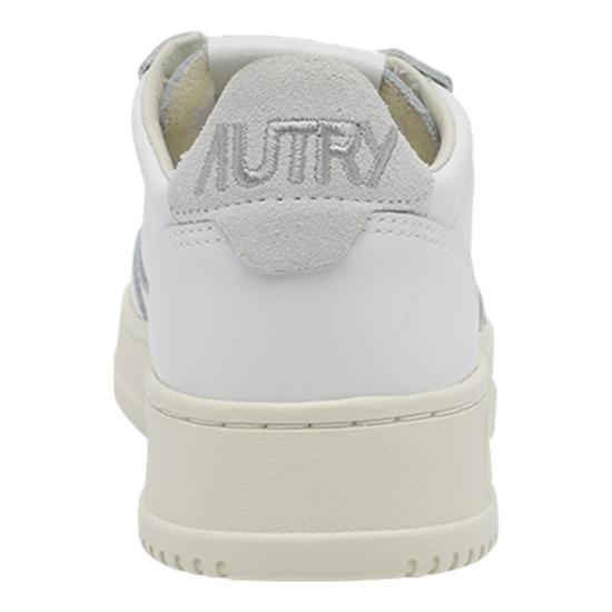 26FW 오트리 메달리스트 로우 레더 스니커즈 AULW SW03 WHITE - AUTRY