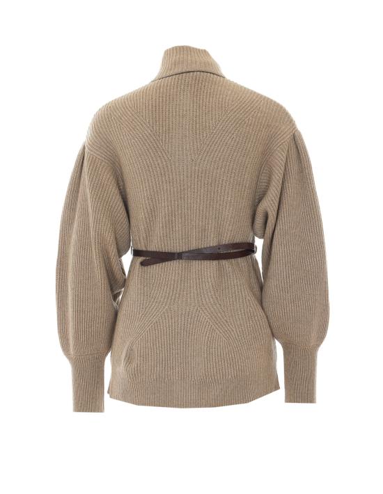 26FW 브루넬로 쿠치넬리 가디건 M16750836 C077 BROWN - BRUNELLO CUCINELLI