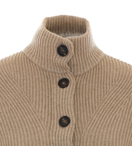 26FW 브루넬로 쿠치넬리 가디건 M16750836 C077 BROWN - BRUNELLO CUCINELLI
