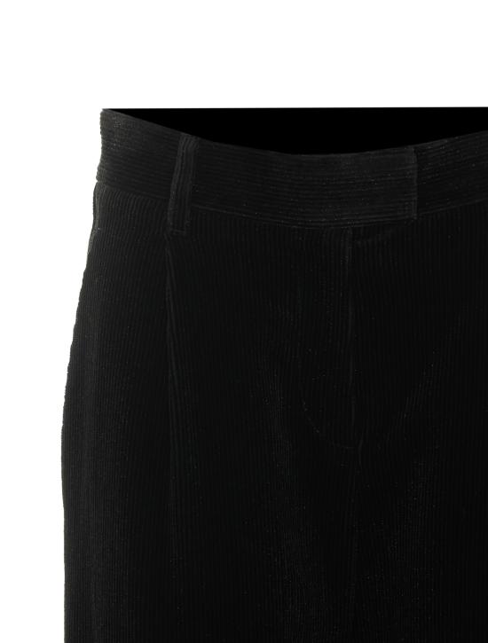 26FW 브루넬로 쿠치넬리 스트레이트 팬츠 MG568P8884 C101 Black - BRUNELLO CUCINELLI