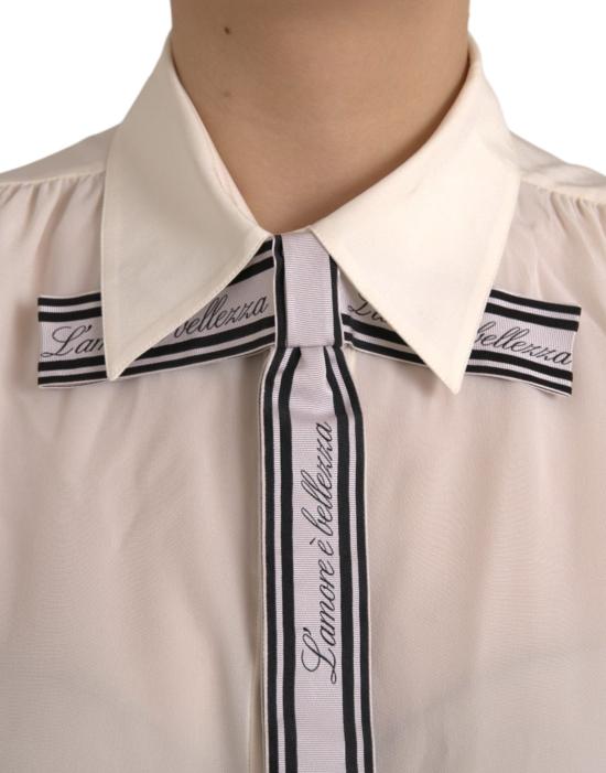  돌체앤가바나 블라우스 TSH851997 WHITE - DOLCE & GABBANA