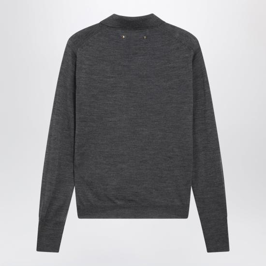 26FW 골든구스 스웨터 GWP01354P001041 Grey - GOLDEN GOOSE