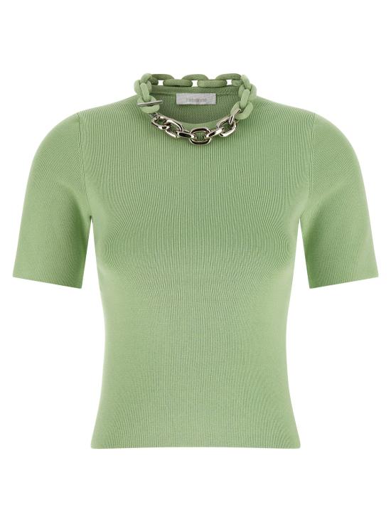 26SS 파코라반 반팔 티셔츠 PA324854BM GREEN
