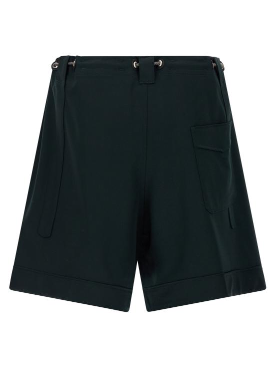 26SS 키코 코스타디노브 숏팬츠 KI331280BM GREEN - KIKO KOSTADINOV