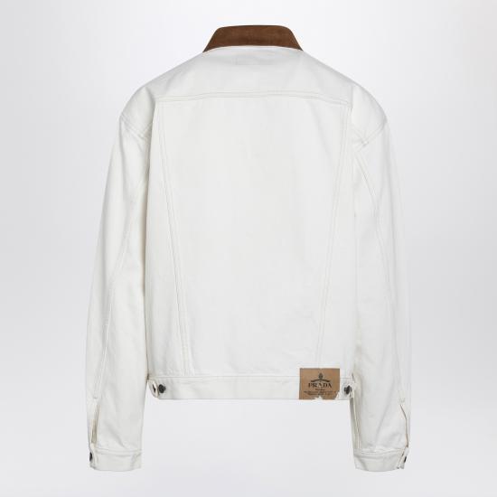 26FW 프라다 자켓 GEB320OOO1954 White - PRADA
