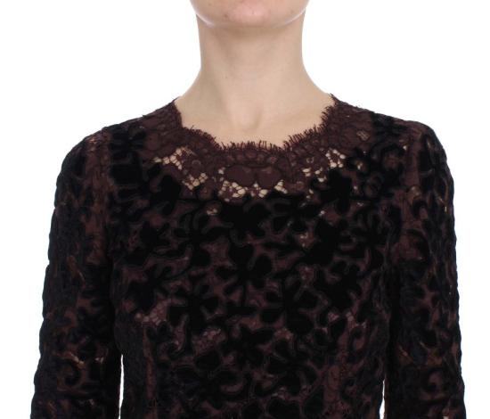  돌체앤가바나 롱 원피스 NOC10092 BLACK - DOLCE & GABBANA