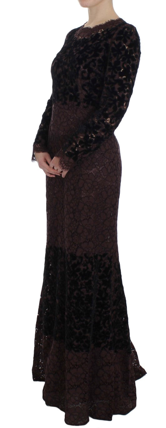 돌체앤가바나 롱 원피스 NOC10092 BLACK - DOLCE & GABBANA