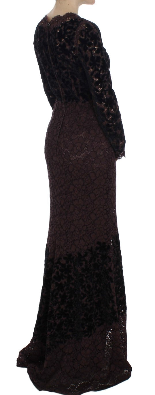  돌체앤가바나 롱 원피스 NOC10092 BLACK - DOLCE & GABBANA