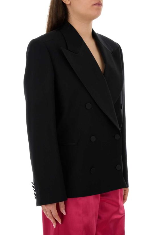 26SS 드리스 반 노튼 수트 자켓 2610104513249 900 BLACK - DRIES VAN NOTEN