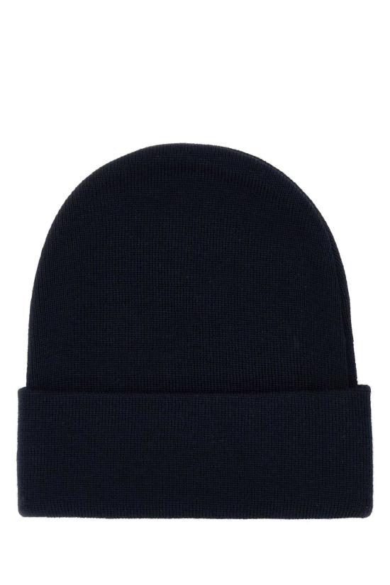 25FW 구찌 로고 자수 울 비니 7987414GAIL 4166 NAVY - GUCCI