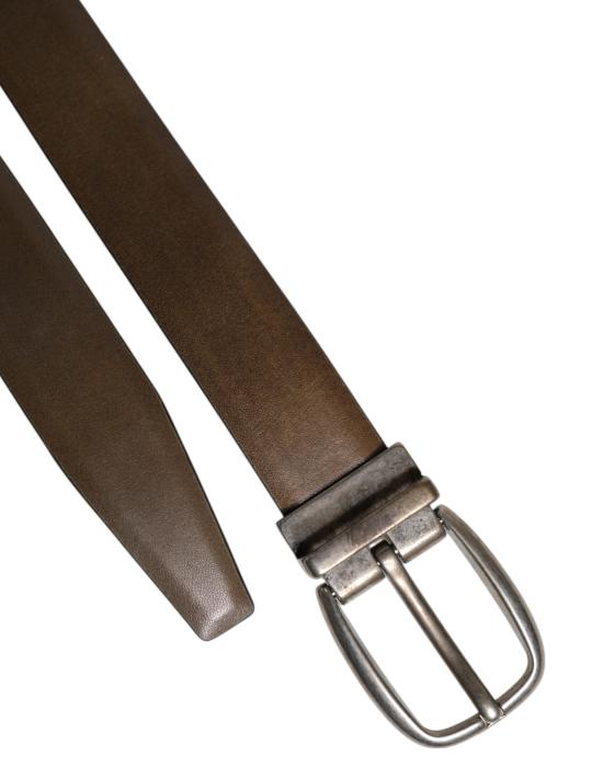  돌체앤가바나 가죽 벨트 BEL9325 BROWN - DOLCE & GABBANA