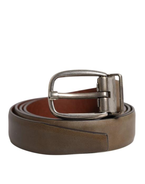  돌체앤가바나 가죽 벨트 BEL9325 BROWN