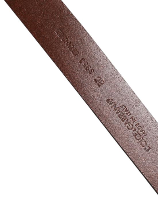  돌체앤가바나 가죽 벨트 BEL9325 BROWN - DOLCE & GABBANA