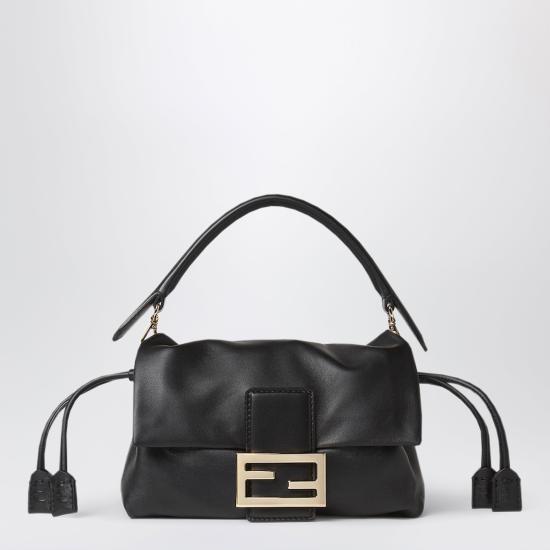 26FW 펜디 바게트 소프트 스몰 백 8BR855B1ZK Black