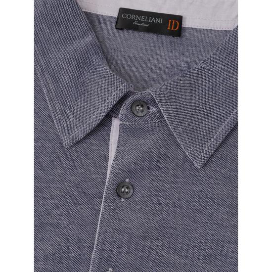  꼬르넬리아니 탑 CO 7730673 BLUE - CORNELIANI