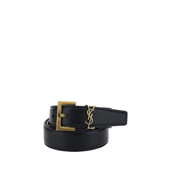  생로랑 벨트 SA634437BOO0W1000BB BLACK