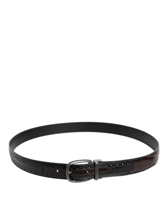  돌체앤가바나 가죽 벨트 BEL9334 BLACK - DOLCE & GABBANA
