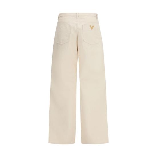 26SS 발렌티노 가라바니 스트레이트 팬츠 VA8V3DE05CB9WA03BB BEIGE - VALENTINO GARAVANI
