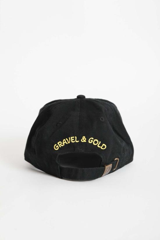  그래블 앤 골드 볼캡 그래블 & 골드 포피 캡 블랙 - GRAVEL & GOLD