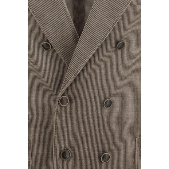 26FW 브루넬로 쿠치넬리 수트 자켓 BRMY4997BBDHC2930BB GRAY - BRUNELLO CUCINELLI