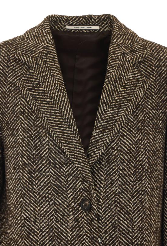 26FW 딸리아토레 코트 AMANDA 340218M1160 BROWN - TAGLIATORE
