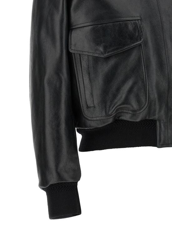 26FW 톰포드 가죽 자켓 TO338809BM BLACK - TOMFORD
