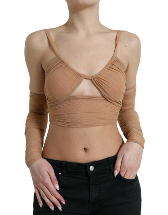  돌체앤가바나 민소매 티셔츠 TSH84285 BROWN