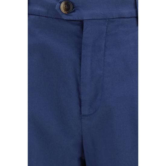 26SS 브루넬로 쿠치넬리 수트 팬츠 BRM289LE1450C6049BB BLUE - BRUNELLO CUCINELLI