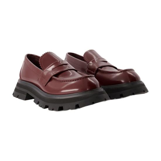  알렉산더 맥퀸 로퍼 CONFIG AMQS20305 BURGUNDY - ALEXANDER MCQUEEN