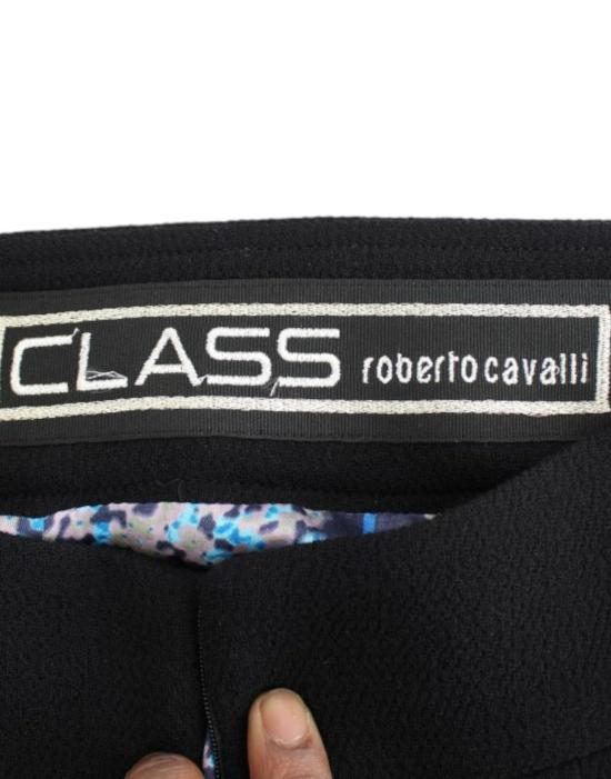  로베르토 카발리 미디 스커트 SIG11633 BLACK - ROBERTO CAVALLI