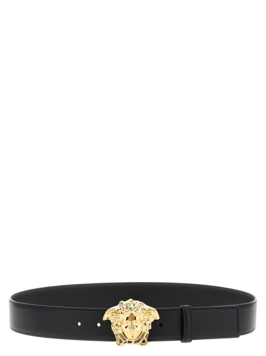 26SS 베르사체 가죽 벨트 VE325542BM BLACK