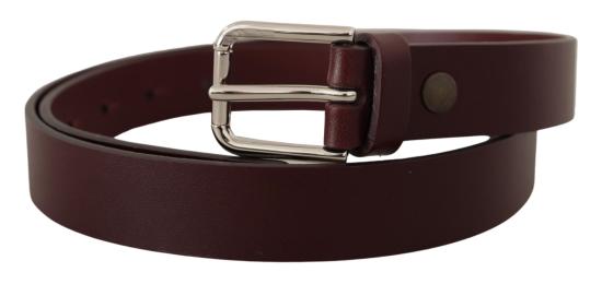  돌체앤가바나 가죽 벨트 BEL8637 2 MAROON