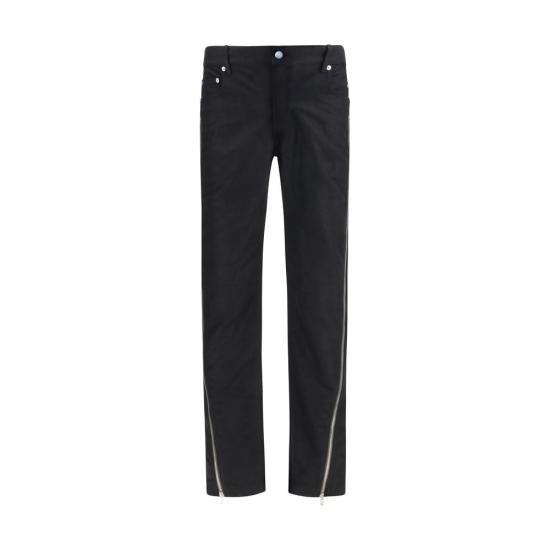 26FW 릭 오웬스 데님 팬츠 RIRU02F4394MOR09BB BLACK